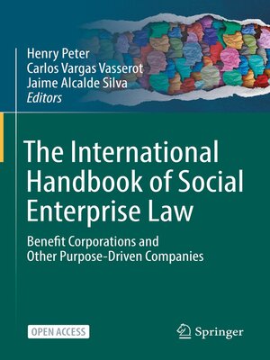 cover image of The International Handbook of Social Enterprise Law